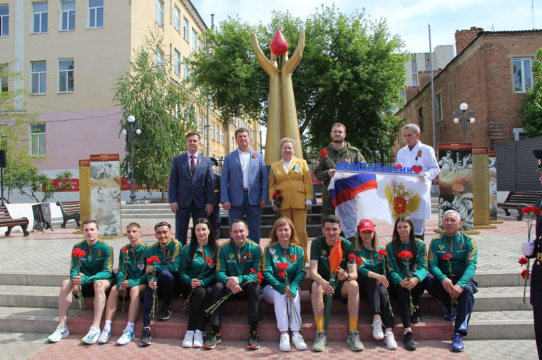 Всероссийская эстафета факела "Огонь жизни".